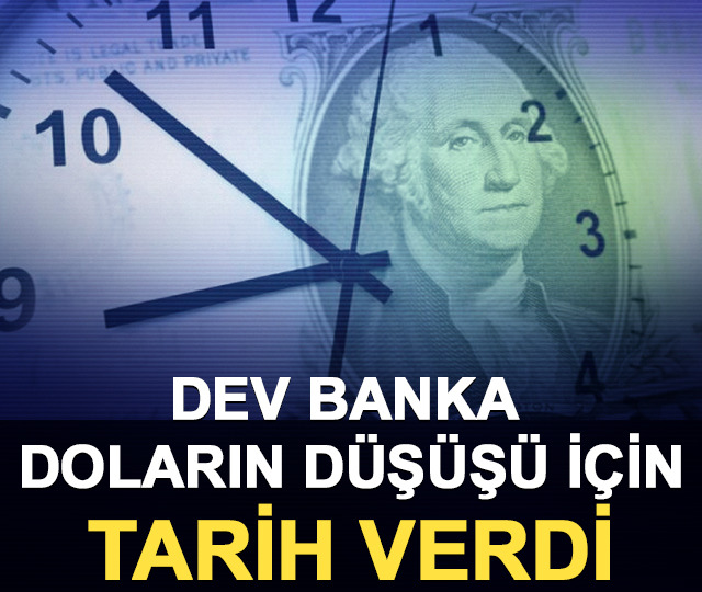 ING doların düşüşü için tarih verdi