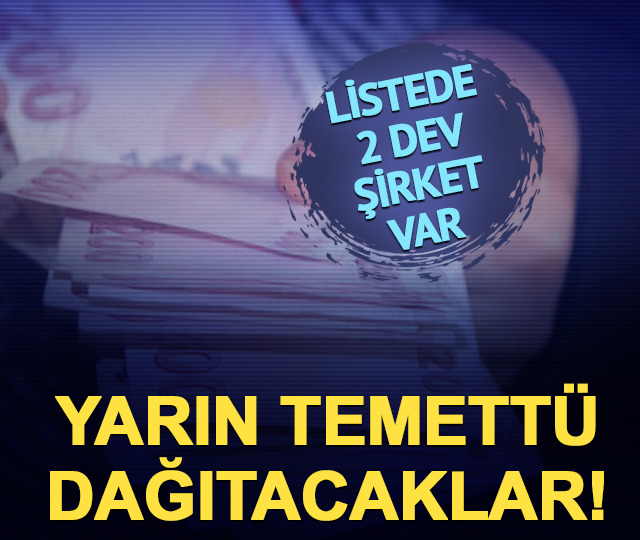 Yarın 2 şirket kar payı dağıtacak! 17 Haziran temett&uuml; takvimi
