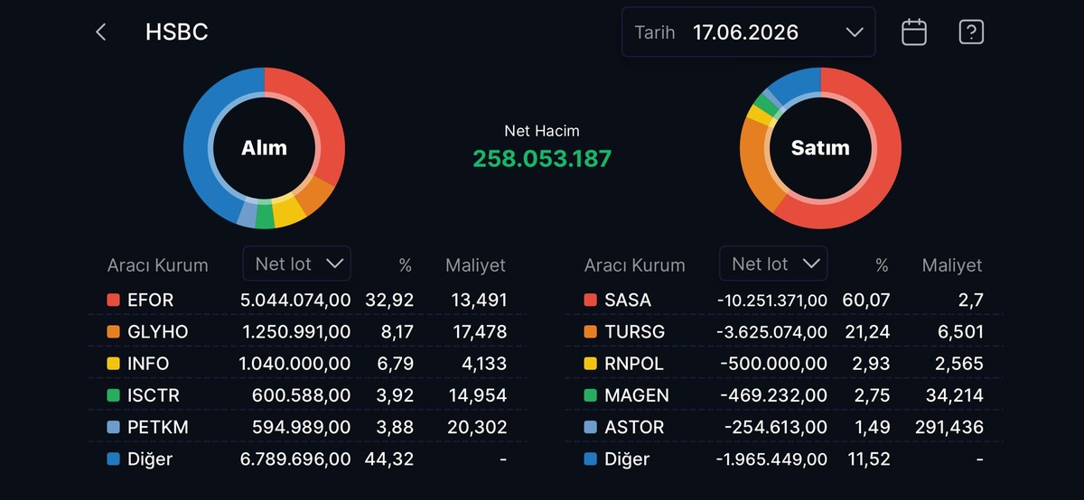 HSBC nin en çok alım satım yaptığı hisseler, Görsel 18