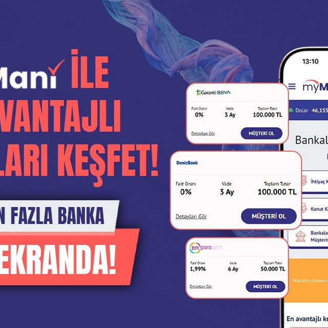 Avantajlı Finansal Fırsatları Bulmanın Kısa Yolu: myMani!