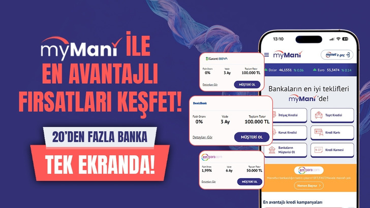 Avantajlı Finansal Fırsatları Bulmanın Kısa Yolu: myMani!