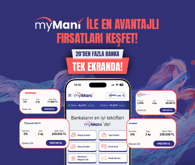 20’den fazla banka tek ekranda! %0 faizli fırsatlar ve dahası için tıkla