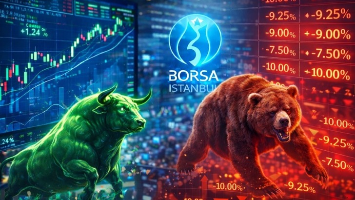 Borsada satış baskısı! İşte en &ccedil;ok y&uuml;kselen ve d&uuml;şen hisseler