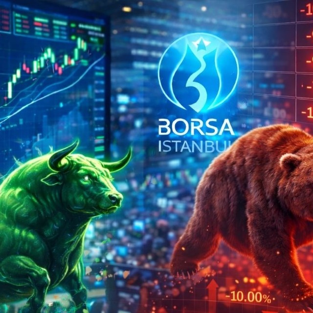 Borsa g&uuml;ne pozitif başlarken y&uuml;kselen ve d&uuml;şen hisseler belli oldu