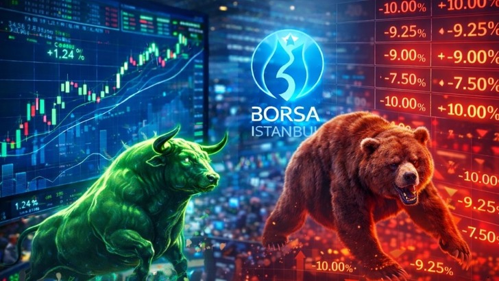 Borsa g&uuml;ne pozitif başlarken y&uuml;kselen ve d&uuml;şen hisseler belli oldu