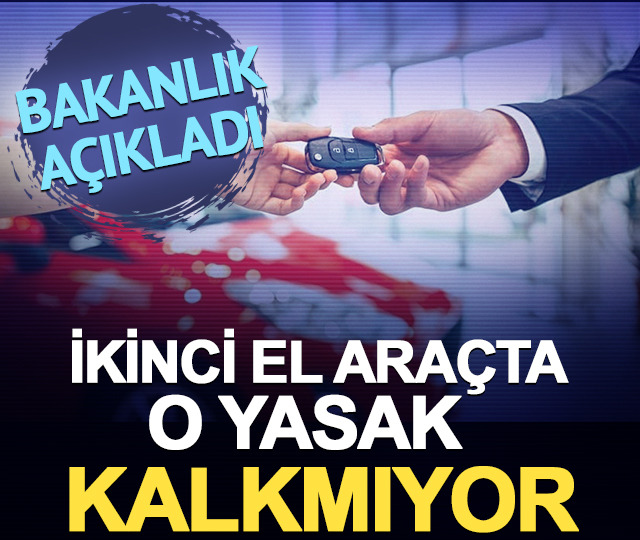 İkinci el ara&ccedil;ta "6 ay 6 bin km" yasağı kalkmıyor