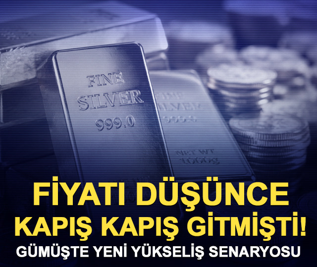 Fiyatı düşünce kapış kapış gitmişti! Gümüşte yükseliş senaryosu