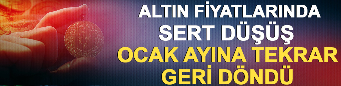 Gram altın 6 bin liranın altına indi