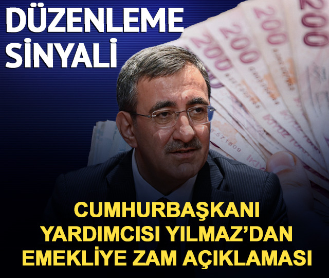Cevdet Yılmaz'dan emekliye zam a&ccedil;ıklaması! D&uuml;zenleme sinyali