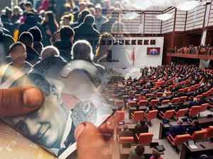 Asgari &uuml;crete iki zam ve 60 bin TL teklifi Meclis'te