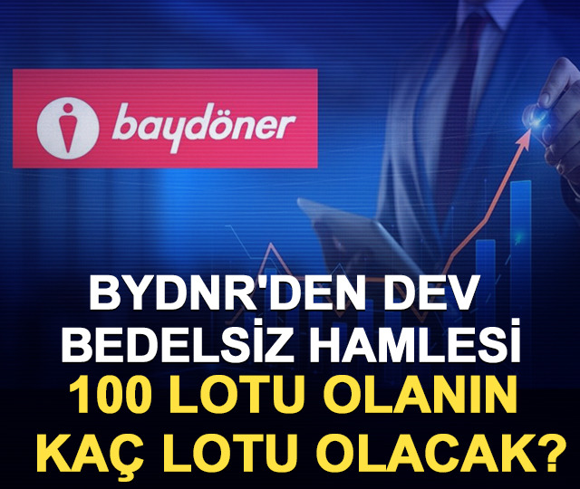 BYDNR'den dev bedelsiz hamlesi: 100 lotu olanın ka&ccedil; lotu olacak?