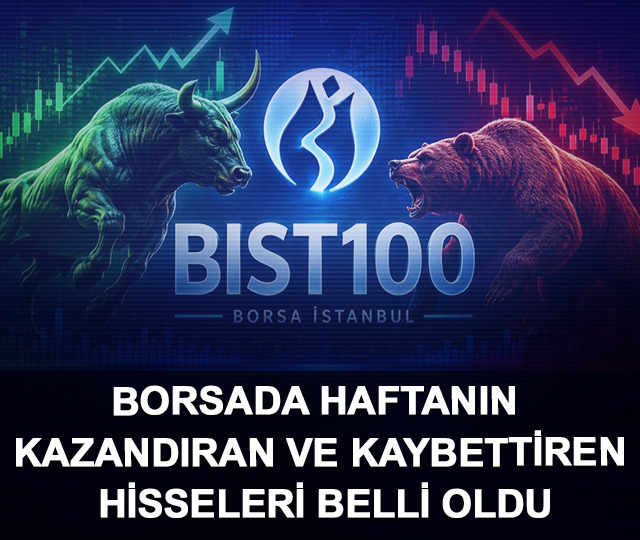 Borsada haftanın kazandıran ve kaybettiren hisseleri belli oldu