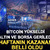 Bitcoin y&uuml;kseldi, altın ve borsa geriledi! Haftanın kazananı belli oldu