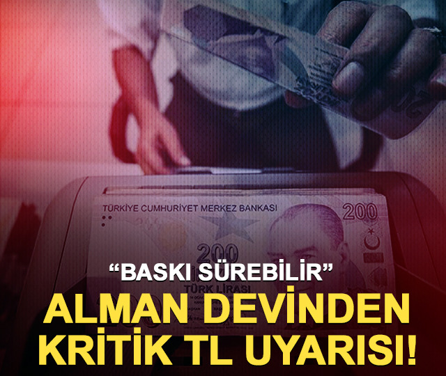 Commerzbank'tan dikkat &ccedil;eken TL analizi! Değer kaybı uyarısı
