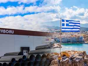 Kuzey Boru Yunanistan&rsquo;da! 184.5 milyon liralık dev ihracat