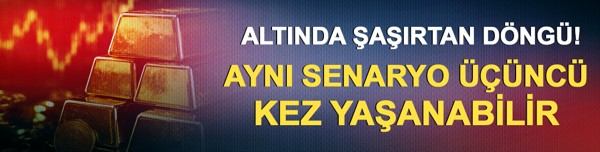 Altında şaşırtan d&ouml;ng&uuml;! Aynı senaryo &uuml;&ccedil;&uuml;nc&uuml; kez yaşanabilir