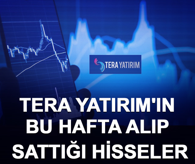 Tera Yatırım'ın bu hafta alıp sattığı hisseler
