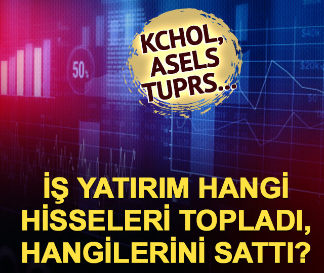 İş Yatırım'ın en güçlü alım satım yaptığı hisseler!