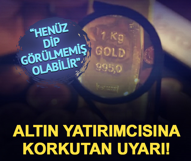 Wells Fargo'dan altın uyarısı! "Hen&uuml;z dip g&ouml;r&uuml;lmemiş olabilir"