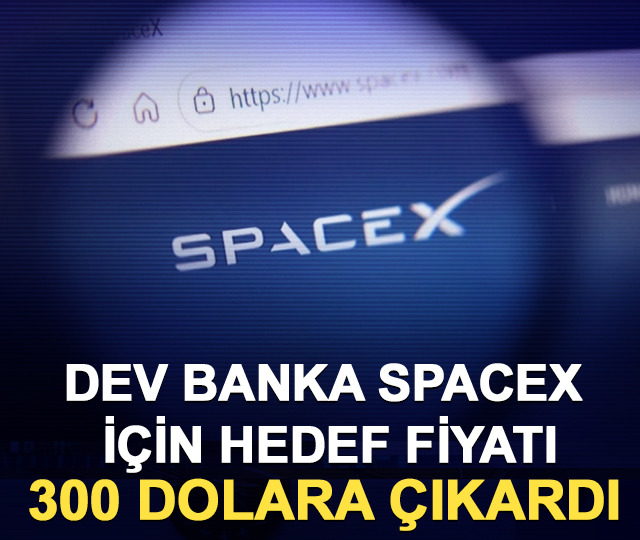 Dev banka SpaceX için hedef fiyatı 300 dolara çıkardı