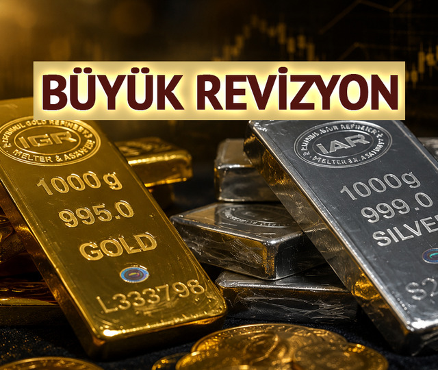 &Uuml;nl&uuml; banka altın fiyat beklentisini tam 300 dolar birden d&uuml;ş&uuml;rd&uuml;!