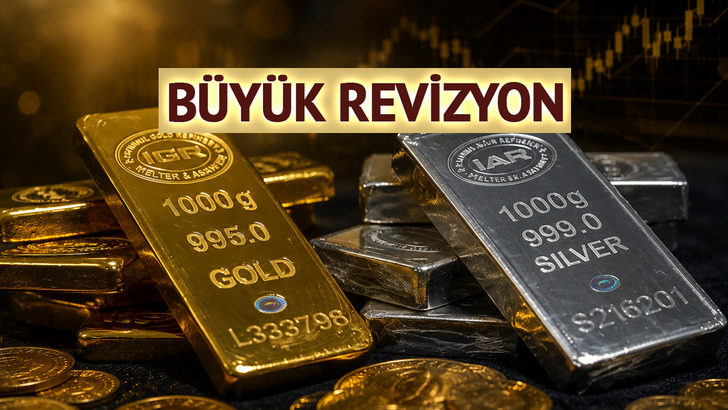 &Uuml;nl&uuml; banka altın fiyat beklentisini tam 300 dolar birden d&uuml;ş&uuml;rd&uuml;!