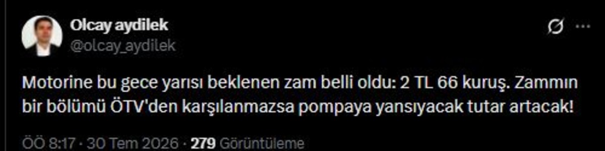 Motorine zam kapıda! 30 Temmuz benzin, motorin, LPG fiyatları, Görsel 1