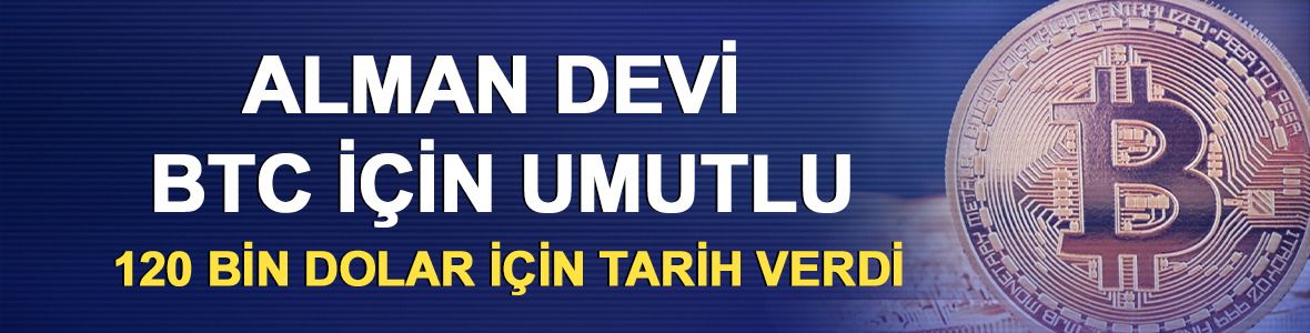 Alman devi BTC i&ccedil;in umutlu: 120 bin dolar i&ccedil;in tarih verdi