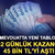 Mevduatta yeni tablo! 32 g&uuml;nl&uuml;k kazan&ccedil; 45 bin TL'yi aştı