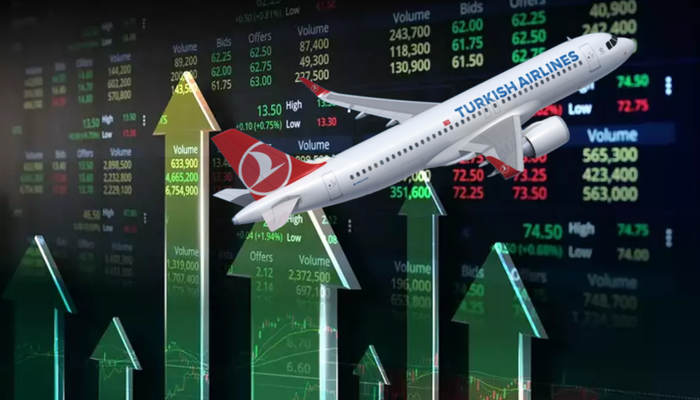 THY&rsquo;de rekorlar peş peşe: Hisseler yeşillendi 