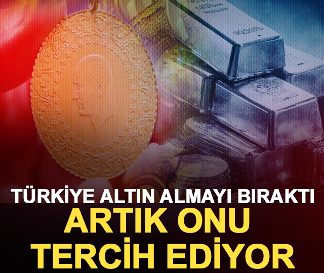 Altın alımı yarı yarıya düştü: Türkiye artık onu tercih ediyor