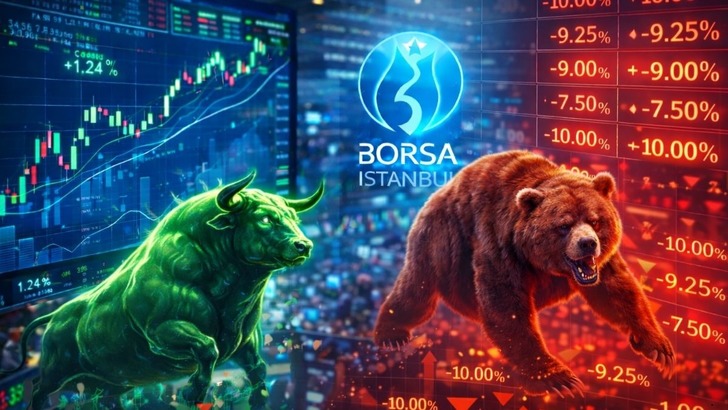 Borsada hareketli g&uuml;n! İşte en &ccedil;ok y&uuml;kselen ve d&uuml;şen hisseler