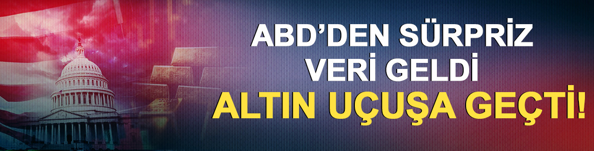 ABD tarım dışı istihdam verisi geldi, altın u&ccedil;uşa ge&ccedil;ti!