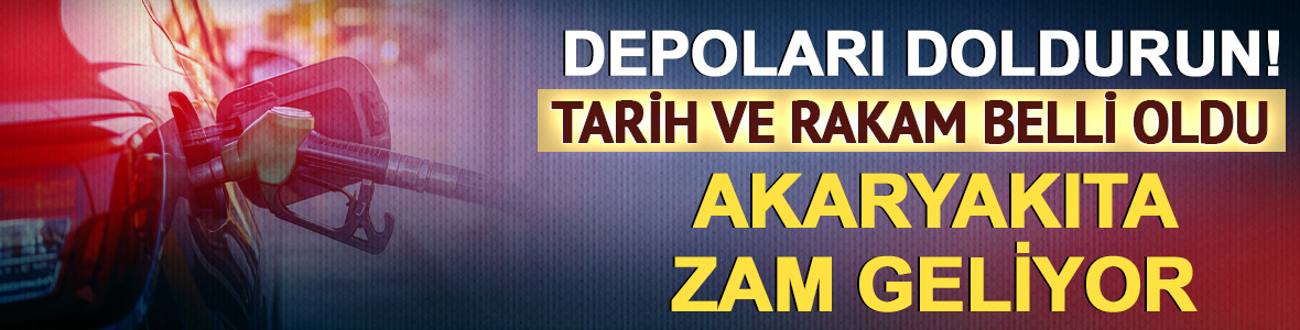 Benzine 1,56 TL zam geliyor! Bir depo artık bu fiyata dolacak