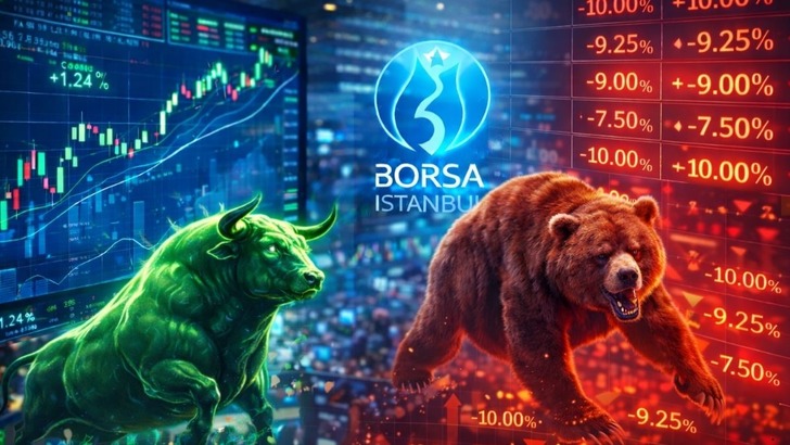 Borsada satış baskısı! Y&uuml;kselen ve d&uuml;şen hisseler belli oldu