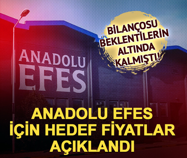 19,75 TL'lik Anadolu Efes hissesi için 32 TL hedefi!