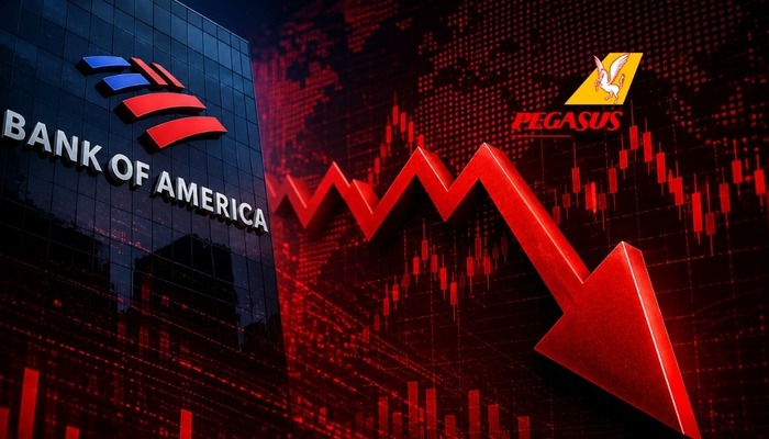 PGSUS bilan&ccedil;o sonrası d&uuml;ş&uuml;şte: BofA satışa ge&ccedil;ti