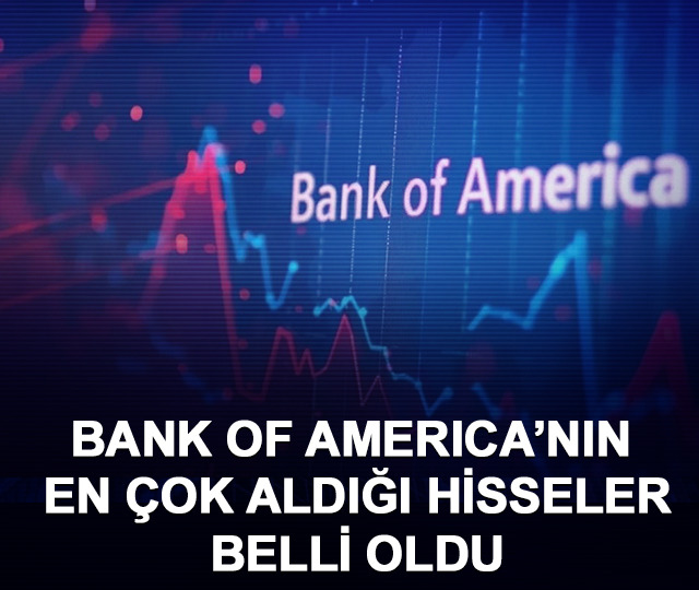 Bank of America&rsquo;nın (BofA) en &ccedil;ok aldığı hisseler belli oldu
