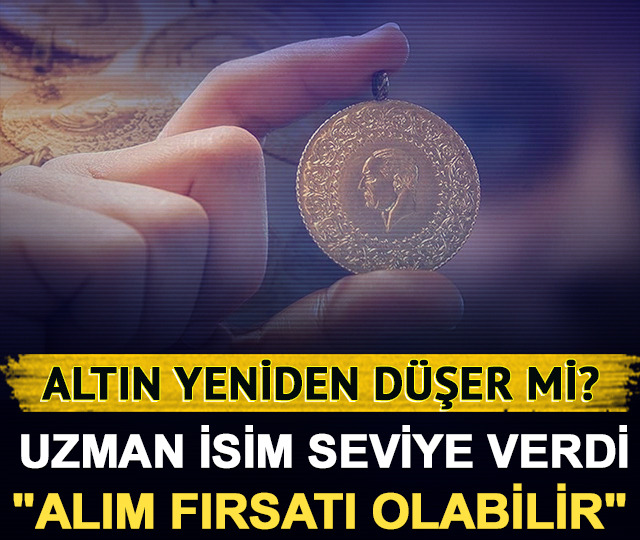 Altın yeniden düşer mi? Uzman isim seviye verdi: "Alım fırsatı olabilir"