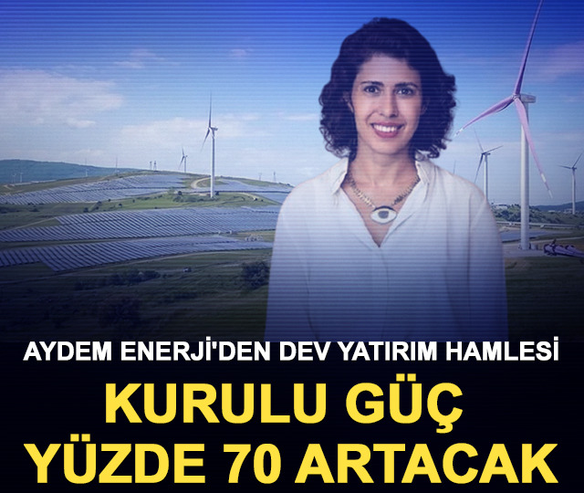 Aydem Enerji'den dev yatırım hamlesi: 3 yılda kurulu güç yüzde 70 artacak!