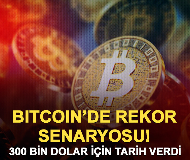 Bitcoin'de 3,8 katlık rekor senaryosu! 300 bin dolar i&ccedil;in tarih verdi