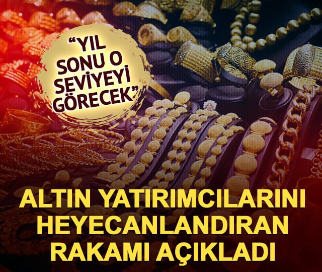 Altın d&uuml;şse de RBC'nin rakamı net: Yıl sonunda 5000 doları g&ouml;recek