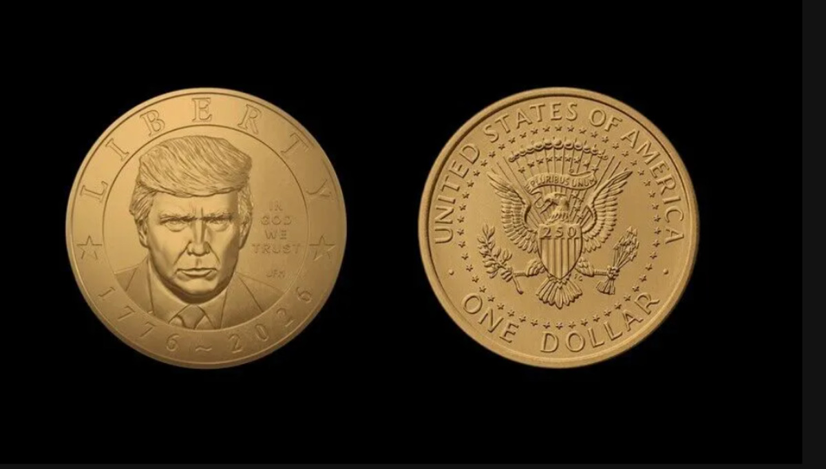Saatler içinde tükendi! Trump portreli madeni para satışa çıktı, Görsel 1