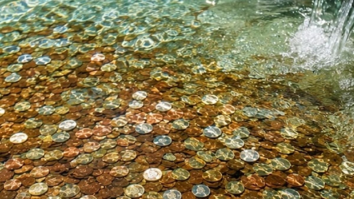 Bozuk para sanmayın! Çeşmenin içinden servet çıkıyor, Görsel 1
