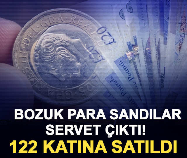 Bozuk para sandılar, servet çıktı! 122 katına satıldı