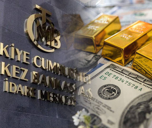 TCMB rezervleri geriledi! Altın rezervinde 3,2 milyar dolarlık d&uuml;ş&uuml;ş