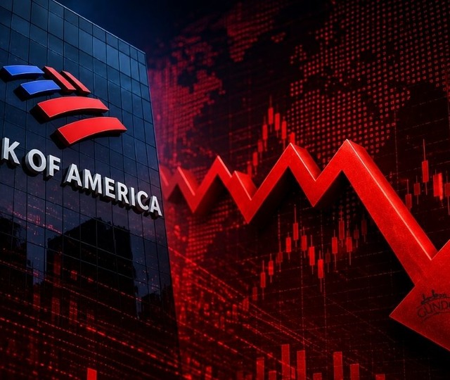 GUNDG&rsquo;de d&uuml;ş&uuml;ş durmuyor: BofA satış tarafında