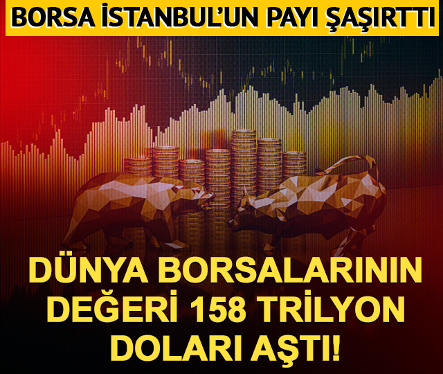 158 trilyon dolarlık pastadan Türkiye'ye ne kadar düştü? Rakam şaşırttı