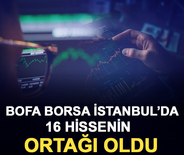 Bank of America 16 hissenin ortağı oldu