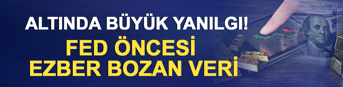 Altında b&uuml;y&uuml;k yanılgı! Fed &ouml;ncesi ezber bozan tarihi veri